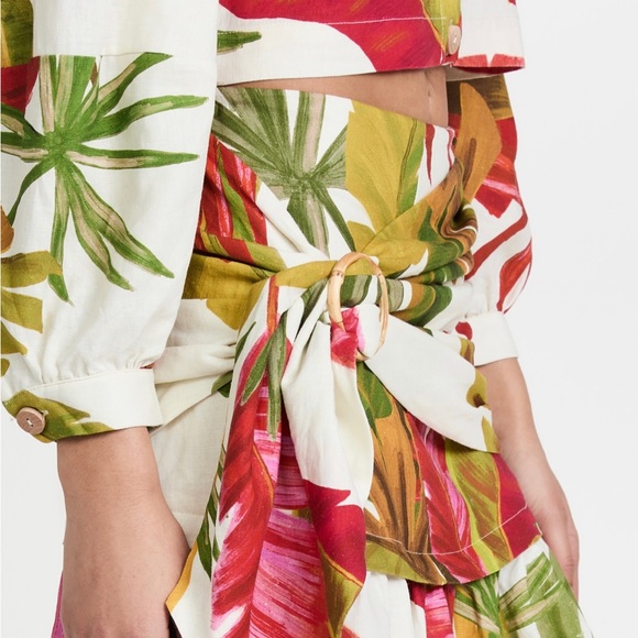 Farm Rio Spring Forest Skirt - Picture 2 of 5